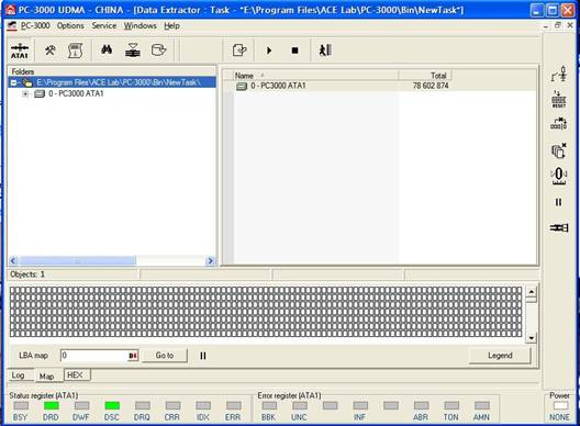 file system tools of PC3000 UDMA