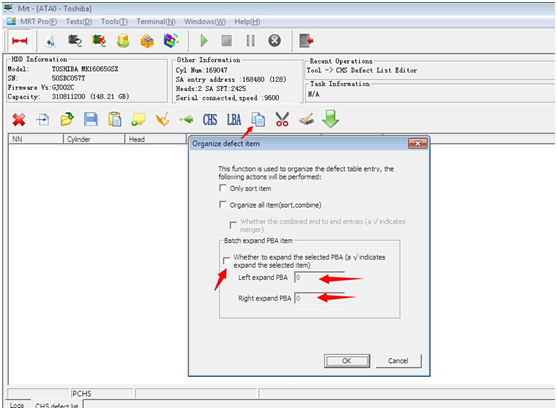 TSB -- Shielding Bad Tracks of Toshiba HDDs