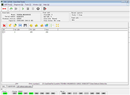 TSB -- Shielding Bad Tracks of Toshiba HDDs