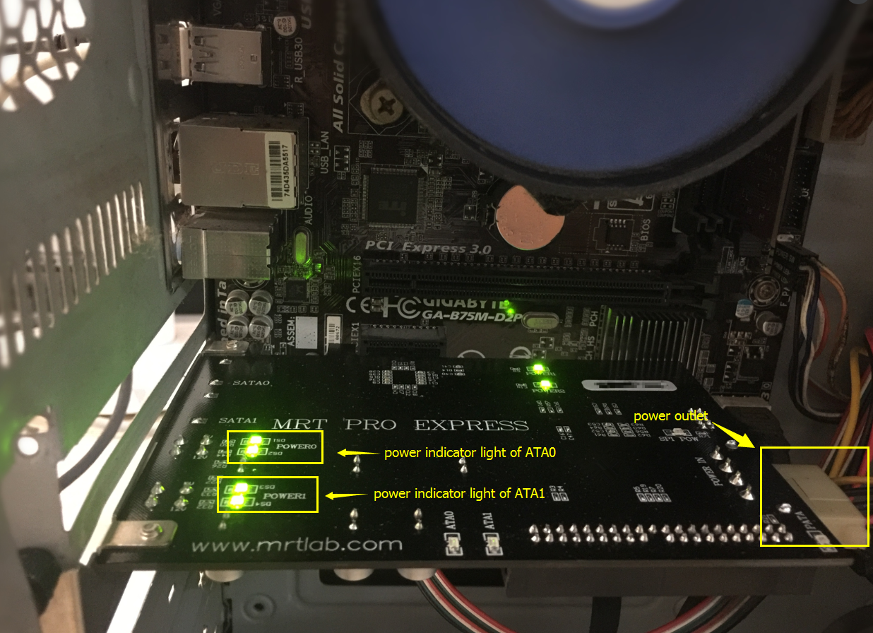 Detailed Installation Process of MRT: ① Installation of MRT card & how to connect a disk to MRT hardware card