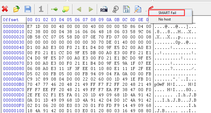 Analysis and solutions of Init SMART fail