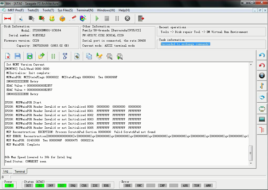 Seagate Generation 14 1CH Series Head Shielding Tutorial