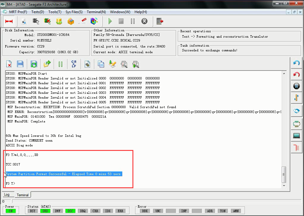 Seagate Generation 14 1CH Series Head Shielding Tutorial