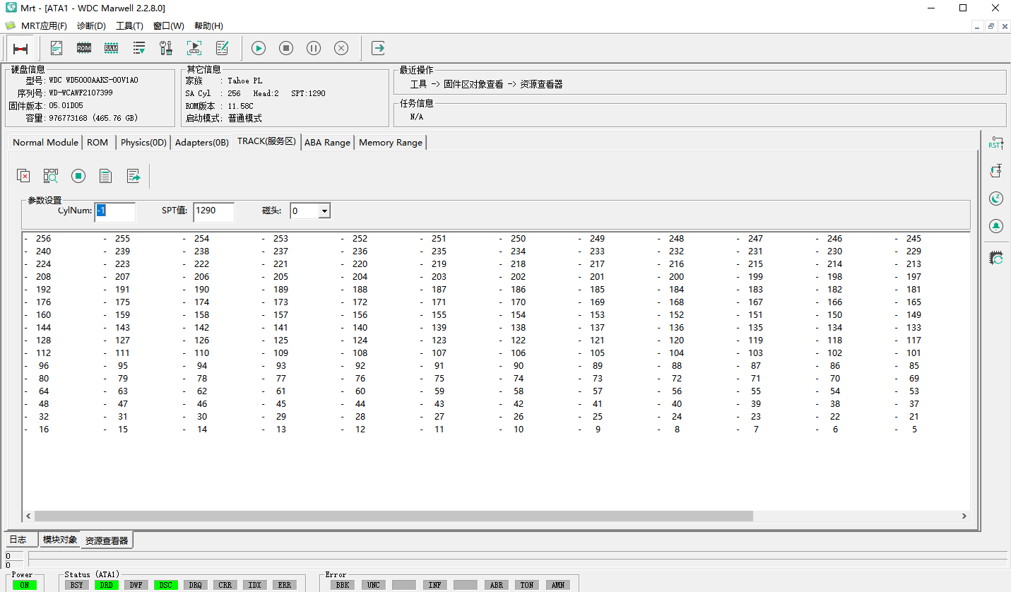 Pilot interpretation of the MRT 2.1.4.x version